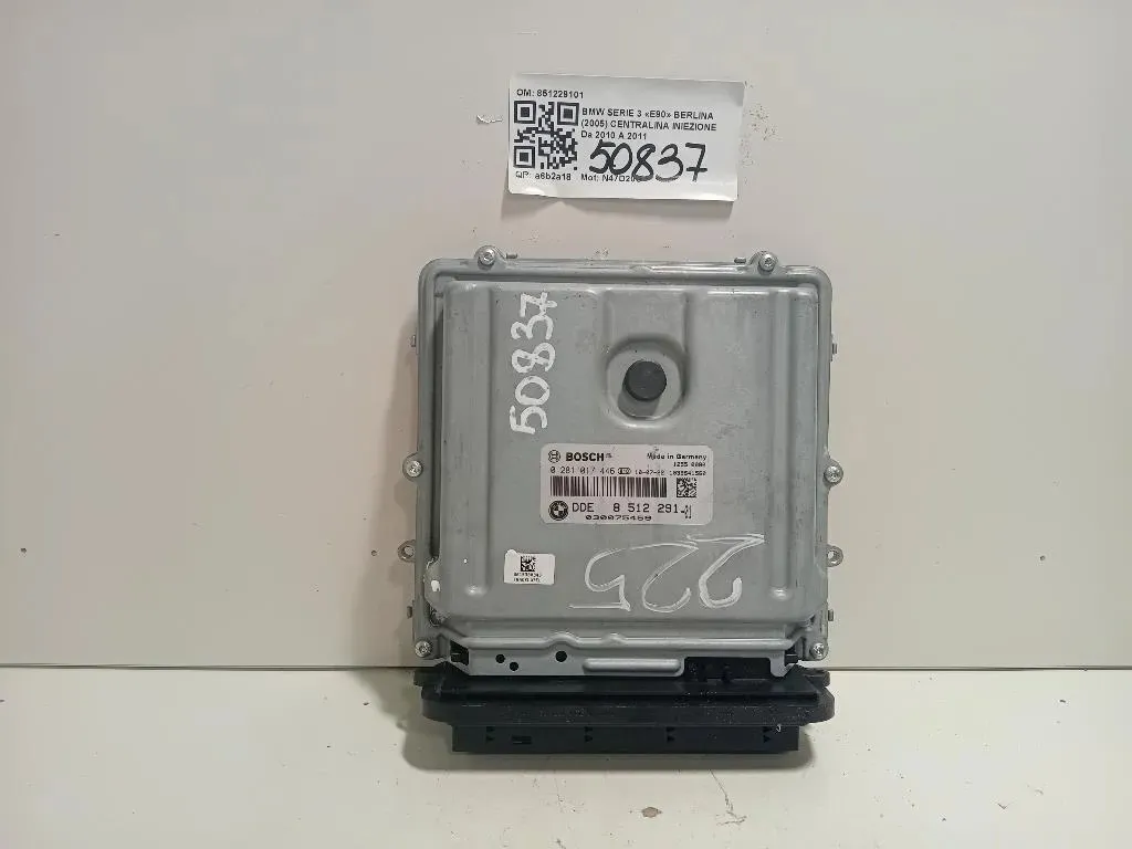 Centralina Iniezione 851229101 Bmw Serie 3 E90 Berlina 2005
