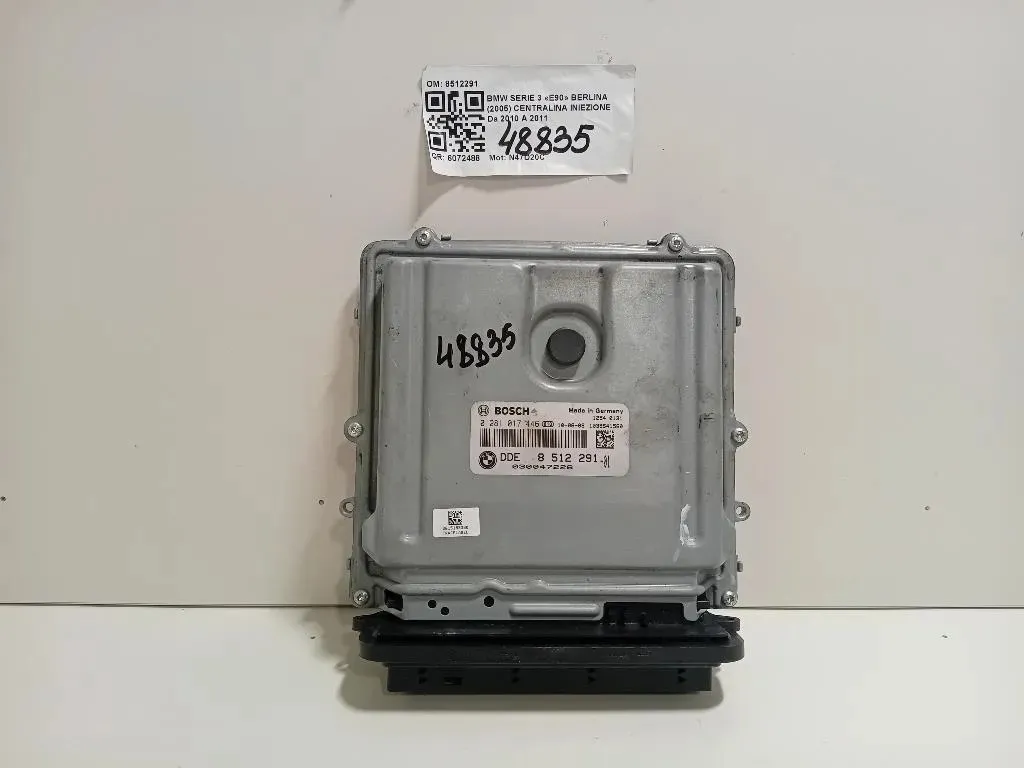 Centralina Iniezione 8512291 Bmw Serie 3 E90 Berlina 2005