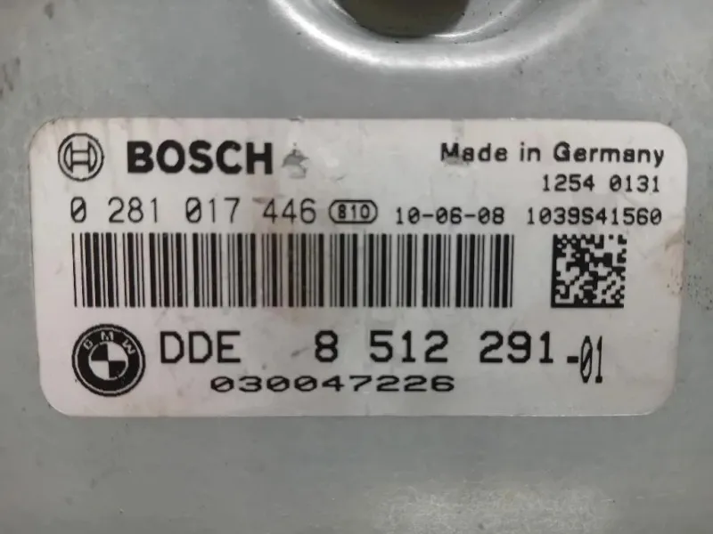 Centralina Iniezione 8512291 Bmw Serie 3 E90 Berlina 2005