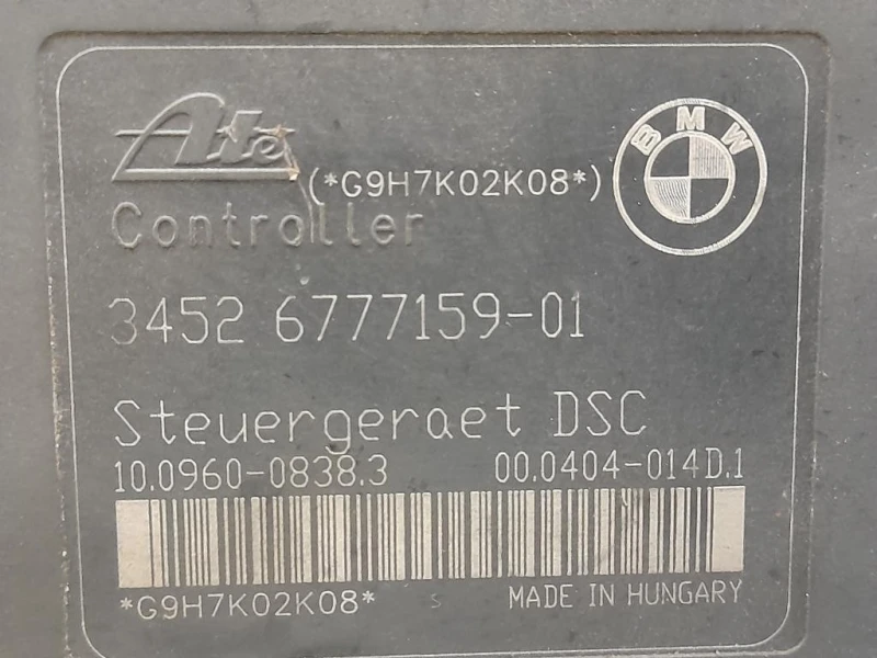Pompa ABS ANT 3452 6777159-01 Bmw Serie 3 E90 Berlina 2005