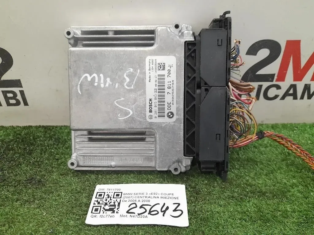 Centralina Iniezione 7811700 Bmw Serie 3 E92 Coupe 2007