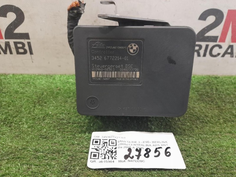 Pompa ABS ANT 3451677221301 Bmw Serie 3 E90 Berlina 2005