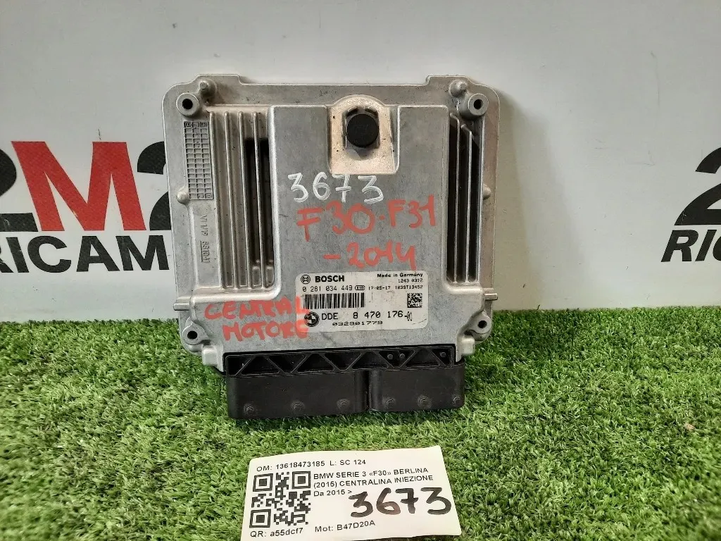Centralina Iniezione 13618473185 Bmw Serie 3 F30 Berlina 2015