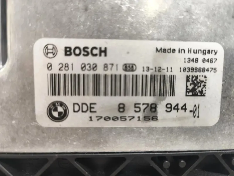 Centralina Iniezione 8578944 Bmw Serie 3 F31 Touring 2012