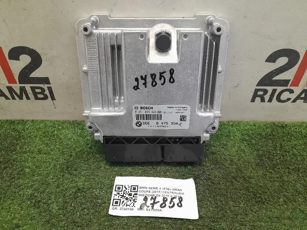 Centralina Iniezione Bmw Serie 4 F36 GRAN Coupe 2014
