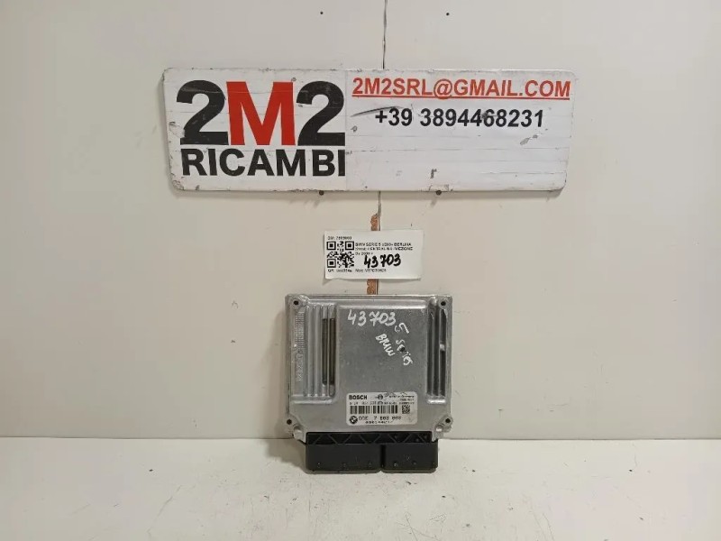 Centralina Iniezione 7809000 Bmw Serie 5 E60 Berlina 2004