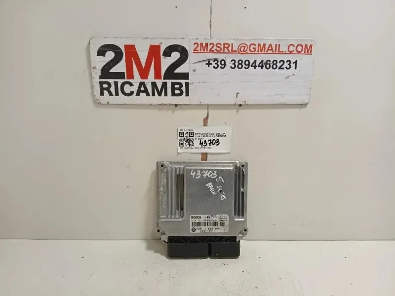 Centralina Iniezione 7809000 Bmw Serie 5 E60 Berlina 2004