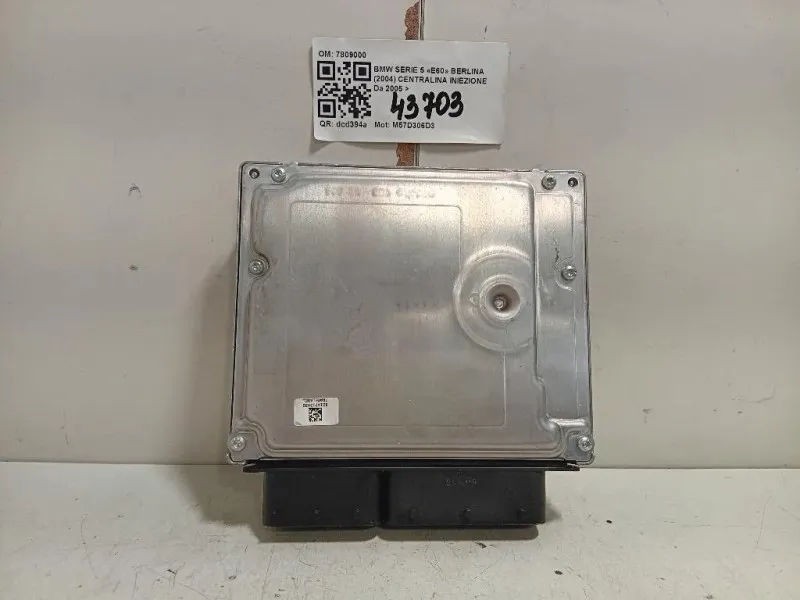 Centralina Iniezione 7809000 Bmw Serie 5 E60 Berlina 2004