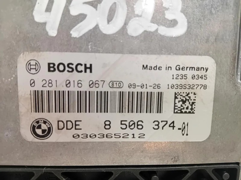 Centralina Iniezione 8 506 374-01 Bmw Serie 5 F07 GT 2010