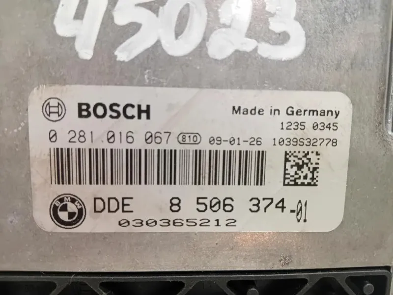 Centralina Iniezione 8 506 374-01 Bmw Serie 5 F07 GT 2010