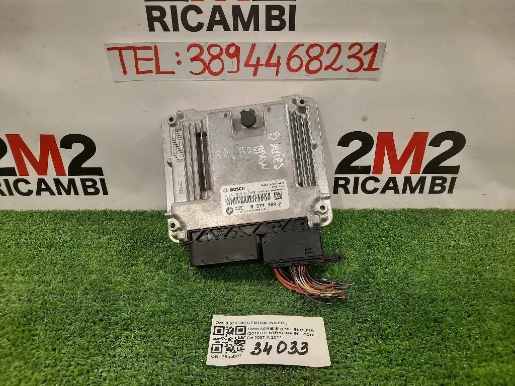 Centralina Iniezione 8 574 380 CENTRALINA ECU Bmw Serie 5 F10 Berlina 2010