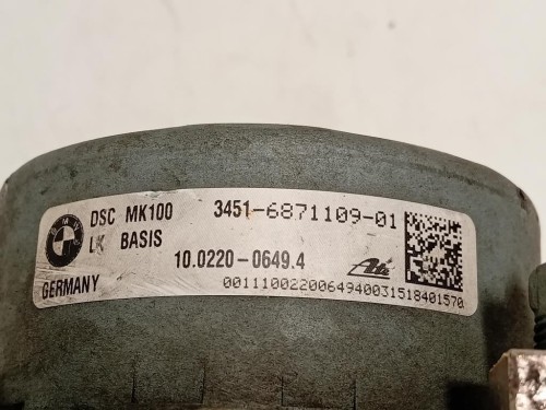 Pompa ABS ANT 10022006494 Bmw Serie 3 F30 Berlina 2012