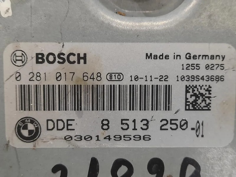 Centralina Iniezione 8513250-01 Bmw Serie 5 F10 Berlina 2010