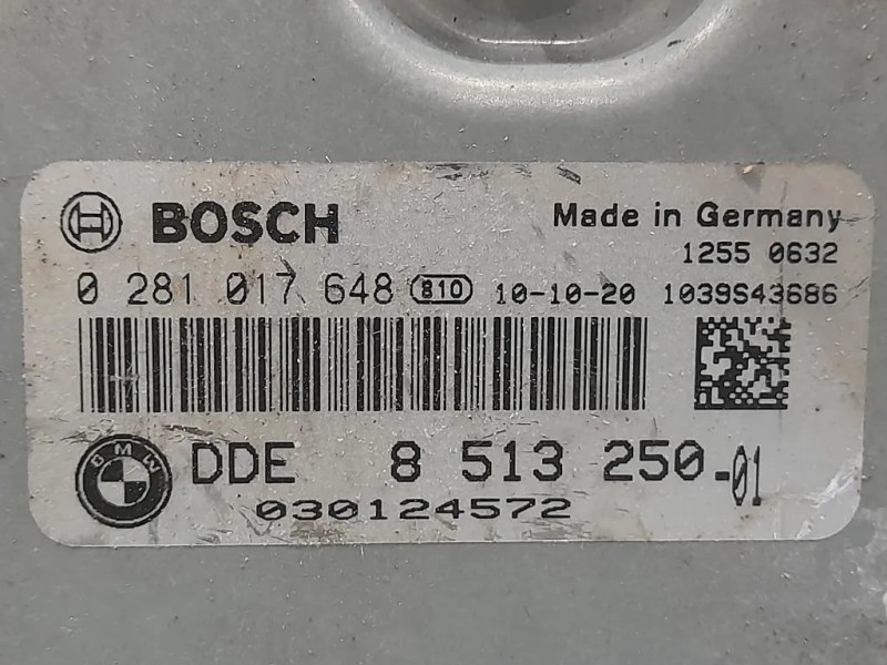 Centralina Iniezione 8513250-01 Bmw Serie 5 F10 Berlina 2010