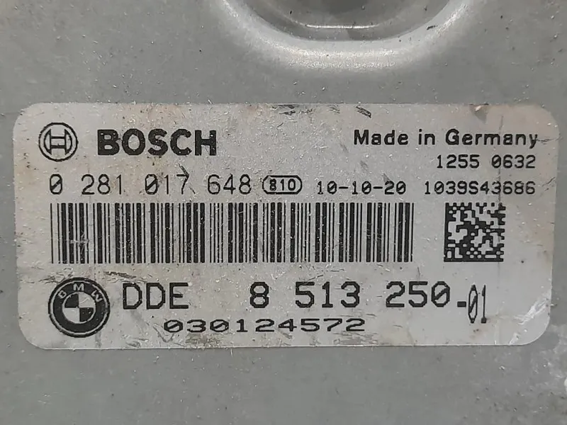 Centralina Iniezione 8513250-01 Bmw Serie 5 F10 Berlina 2010