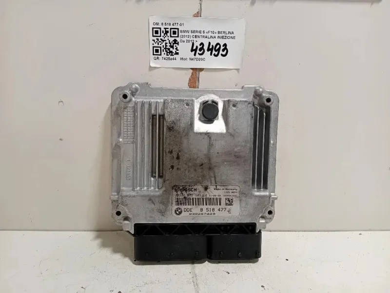 Centralina Iniezione 8 518 477-01 Bmw Serie 5 F10 Berlina 2012