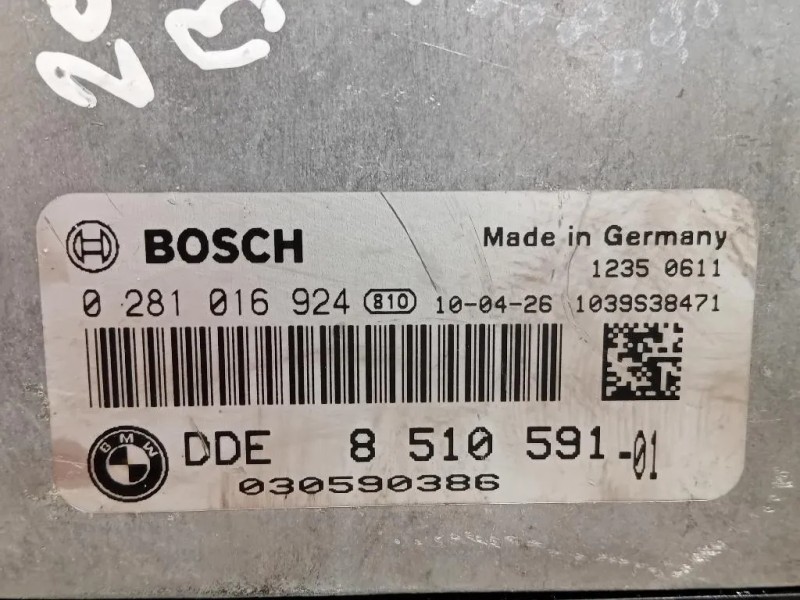 Centralina Iniezione 8510591-01 Bmw X1 E84 2010