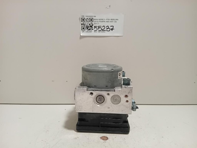 Pompa ABS ANT 10022003194 Bmw Serie 3 F30 Berlina 2012