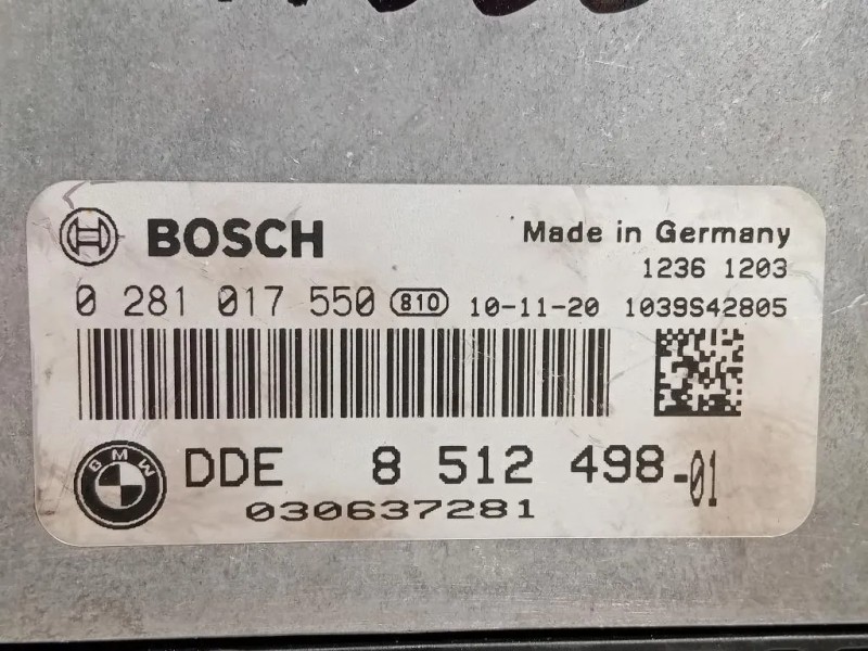 Centralina Iniezione 8 512 498 Bmw X1 E84 2010