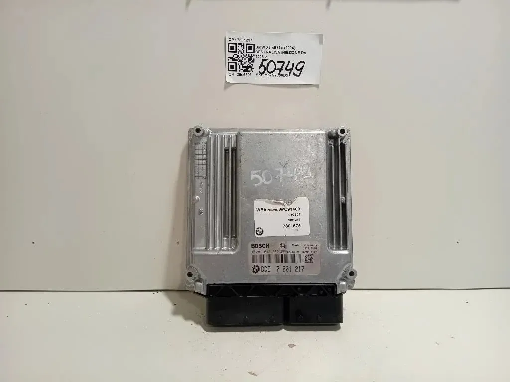 Centralina Iniezione 7801217 Bmw X3 E83 2004
