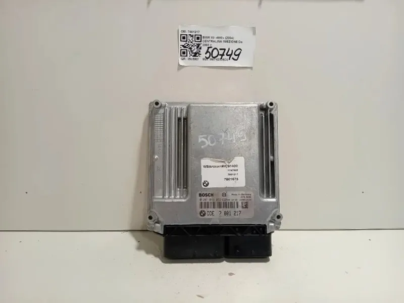 Centralina Iniezione 7801217 Bmw X3 E83 2004