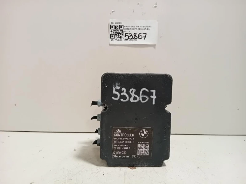 Pompa ABS ANT 6860733 Bmw Serie 3 F30 Berlina 2012