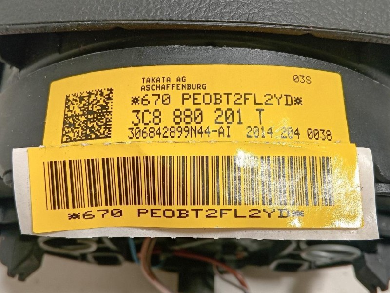 Air-bag Guidatore 3C8 880 201 T Volkswagen Passat VI Variant 2011