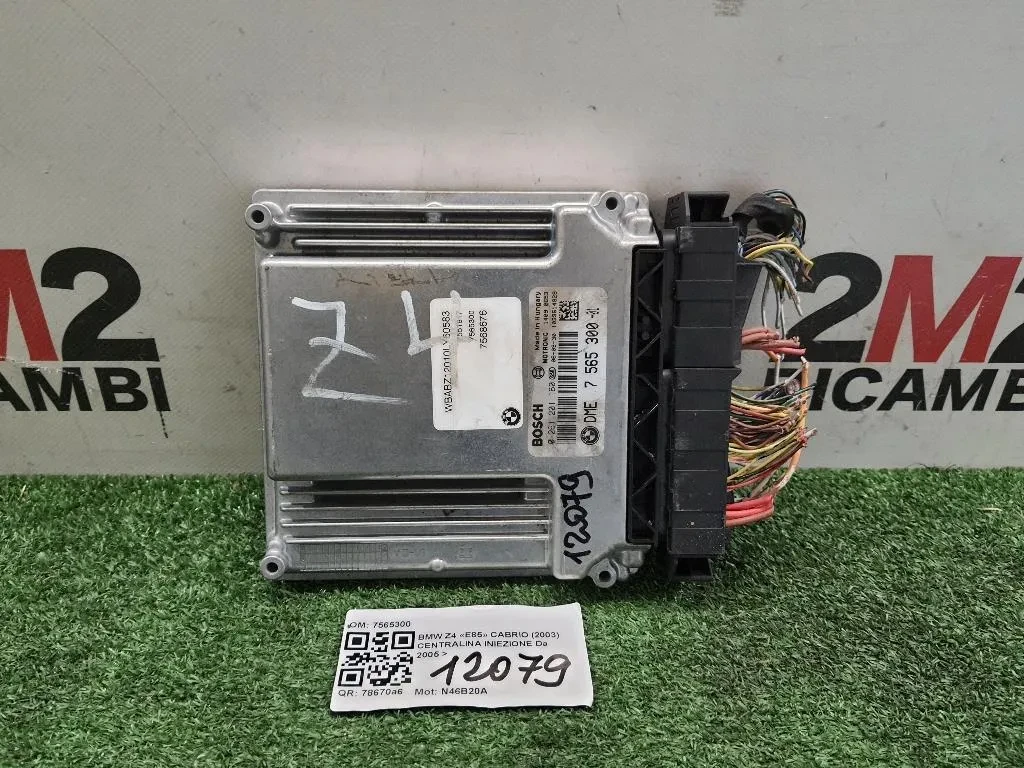 Centralina Iniezione 7565300 Bmw Z4 E85 Cabrio 2003