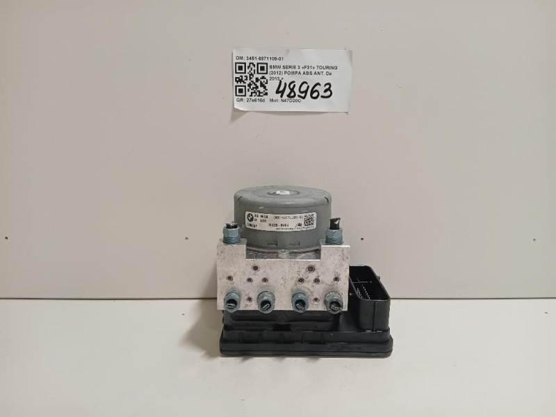 Pompa ABS ANT 3451-6871109-01 Bmw Serie 3 F31 Touring 2012