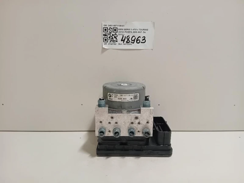 Pompa ABS ANT 3451-6871109-01 Bmw Serie 3 F31 Touring 2012