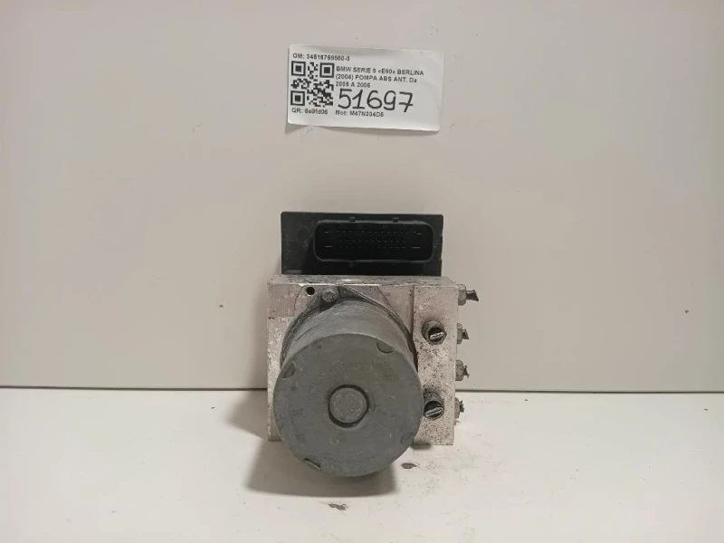 Pompa ABS ANT 34516768550-0 Bmw Serie 5 E60 Berlina 2004