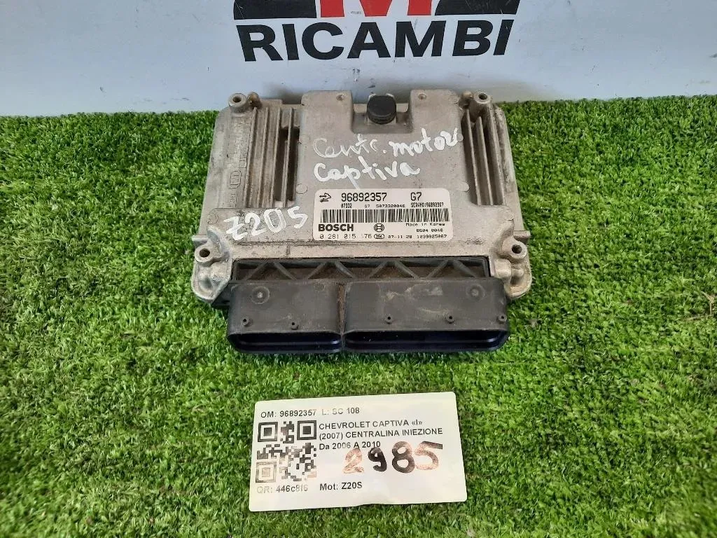 Centralina Iniezione 96892357 Chevrolet Captiva I 2007
