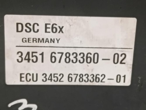 Pompa ABS ANT 3451 6783360-02 Bmw Serie 5 E60 Berlina 2004