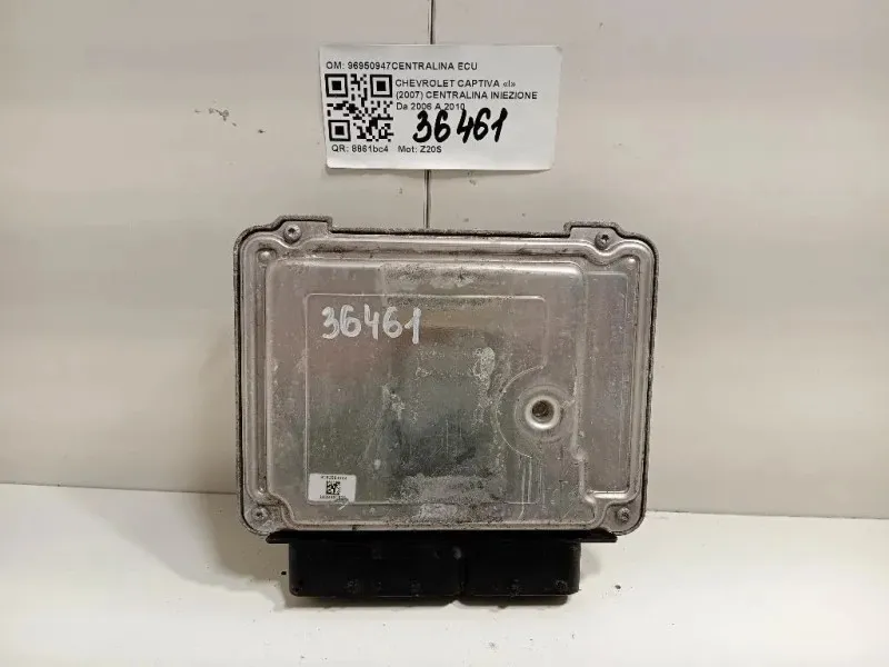 Centralina Iniezione 96950947CENTRALINA ECU Chevrolet Captiva I 2007