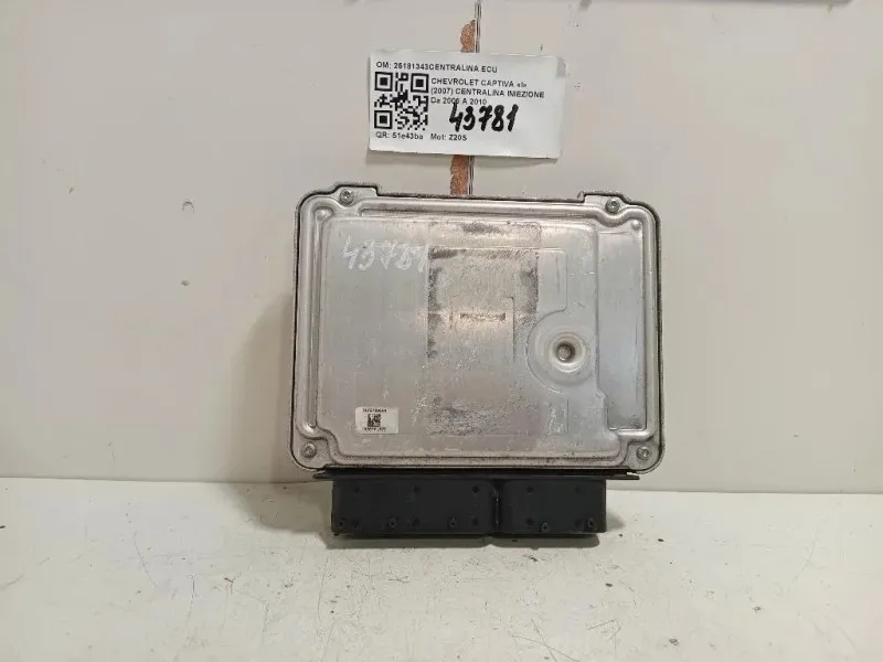 Centralina Iniezione 25181343CENTRALINA ECU Chevrolet Captiva I 2007