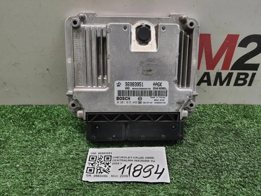 Centralina Iniezione 96983951 Chevrolet Cruze 2009