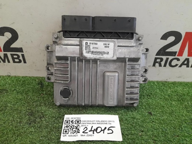Centralina Iniezione 25187593 Chevrolet Orlando 2011