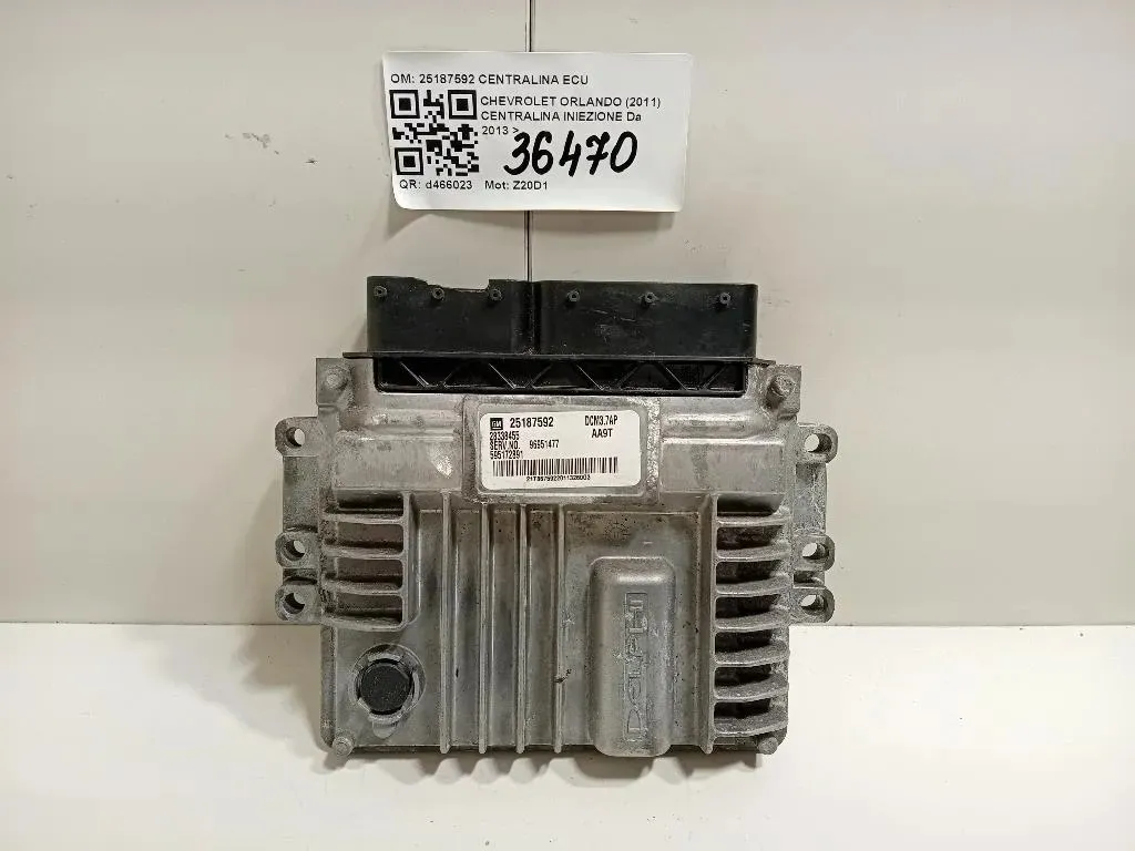 Centralina Iniezione 25187592 CENTRALINA ECU Chevrolet Orlando 2011