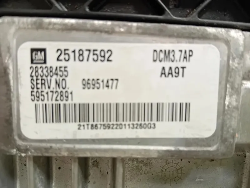 Centralina Iniezione 25187592 CENTRALINA ECU Chevrolet Orlando 2011