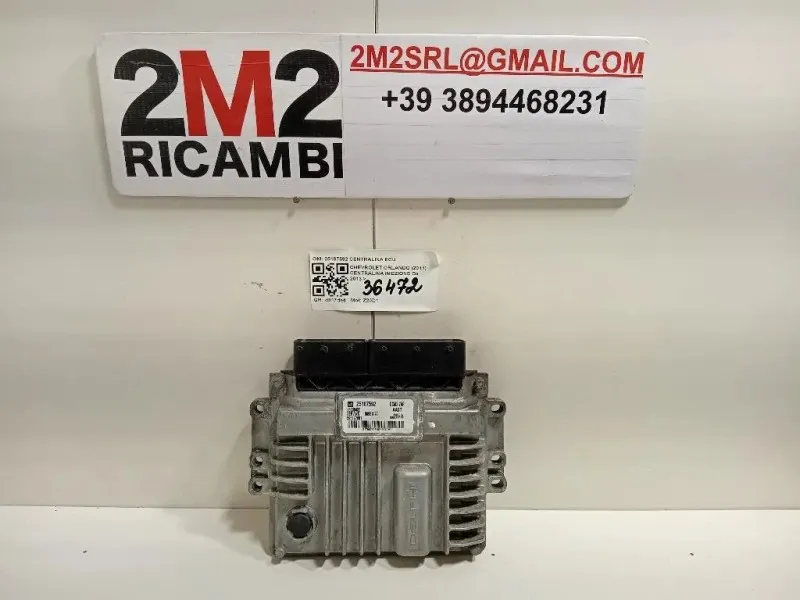 Centralina Iniezione 25187592 CENTRALINA ECU Chevrolet Orlando 2011