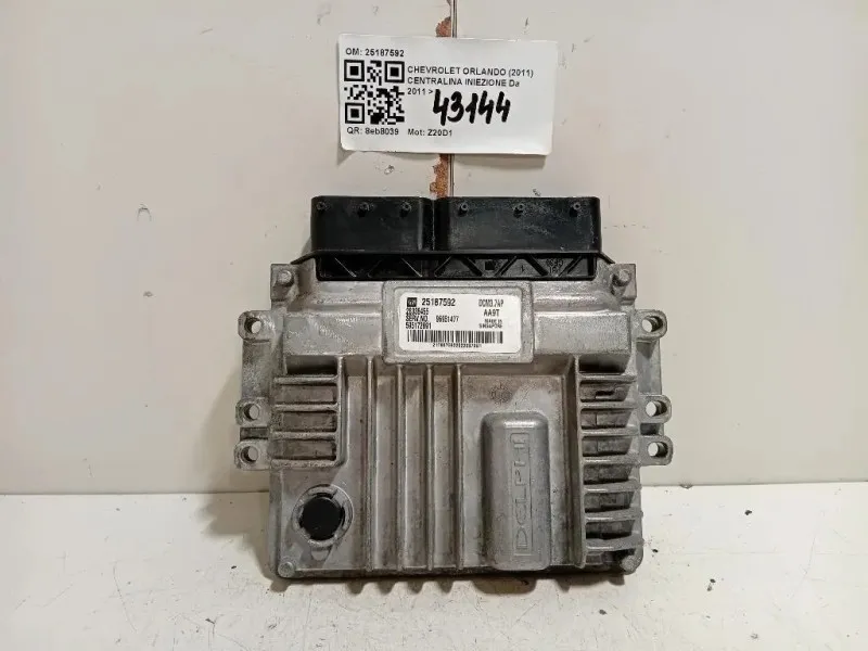 Centralina Iniezione 25187592 Chevrolet Orlando 2011