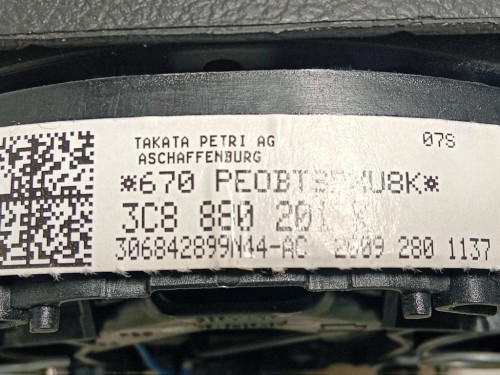 Air-bag Guidatore 3C8 880 201 K Volkswagen Passat VI Variant 2011