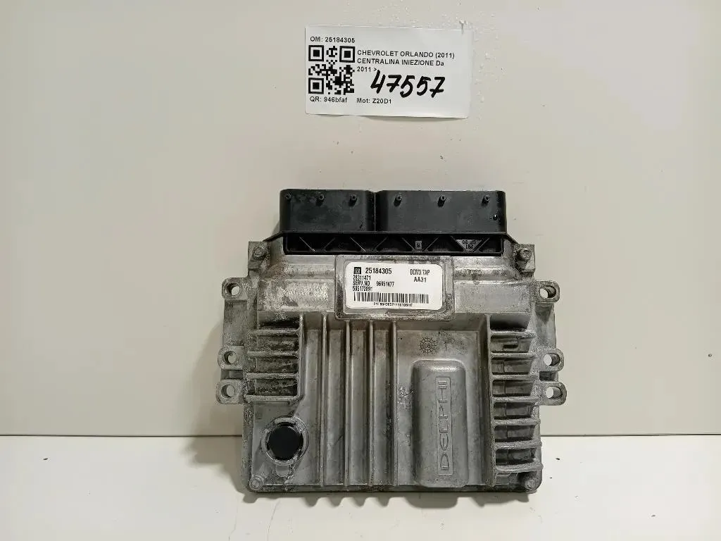 Centralina Iniezione 25184305 Chevrolet Orlando 2011