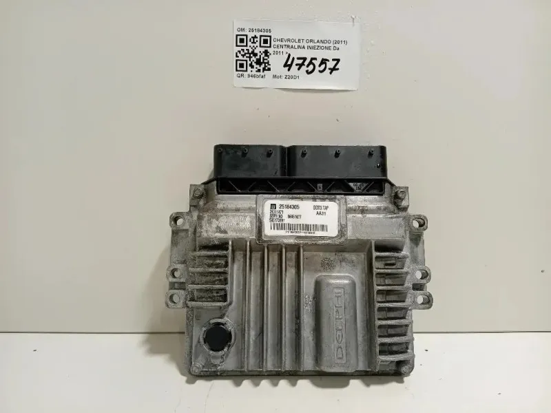 Centralina Iniezione 25184305 Chevrolet Orlando 2011