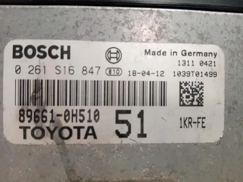 Centralina Iniezione 89661-0H510 Citroen C1 II 2014