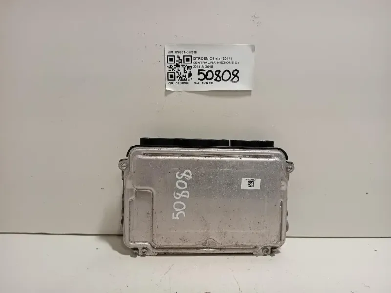 Centralina Iniezione 89661-0H510 Citroen C1 II 2014