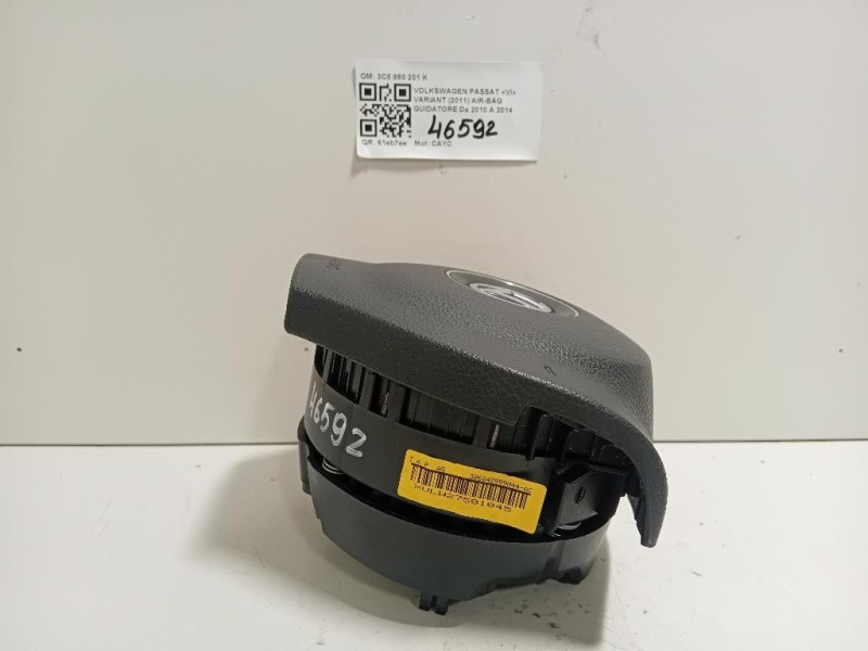 Air-bag Guidatore 3C8 880 201 K Volkswagen Passat VI Variant 2011
