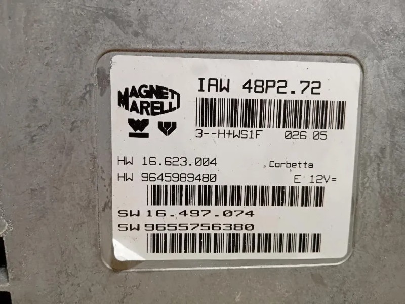 Centralina Iniezione 96 537 757 80 Citroen C2 2004