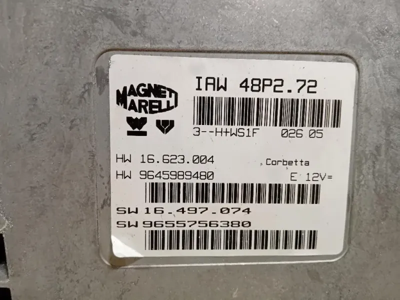 Centralina Iniezione 96 537 757 80 Citroen C2 2004