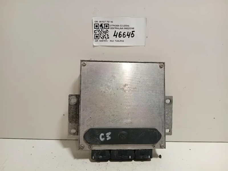 Centralina Iniezione 96 537 757 80 Citroen C2 2004